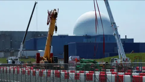 Reuters The Sizewell C nuclear power plant in Suffolk