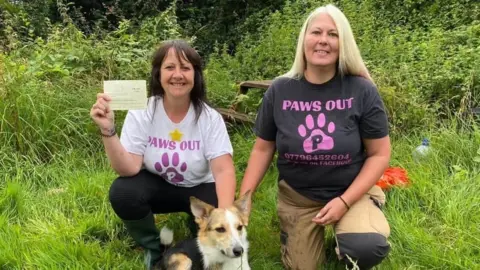 Filwood Fantastic Kirstie Blackett and Tina Sandford, of Paws Out Dog Walking