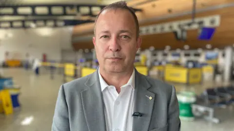 BBC Nico Bezuidenhout, CEO of Aurigny