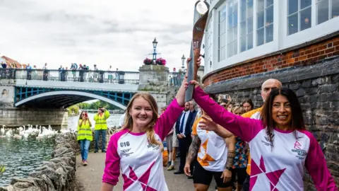 Getty Images Baton carriers