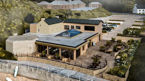 National Trust for Jersey/Socrates Architects Artist's impression of how the Cafe Romany site could look in Jersey