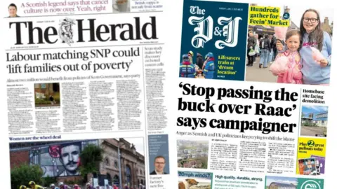 Front pages
