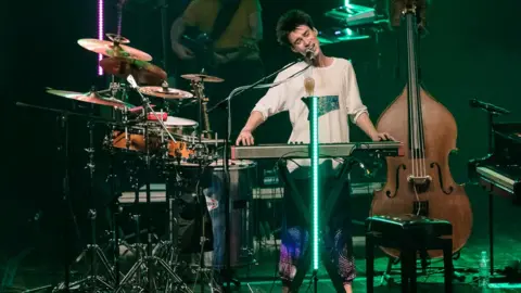 Getty Images Jacob Collier on tour in Brazil