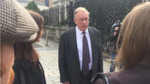 BBC Chris Murphy, seen here at an earlier court appearance, lost his appeal against the judgment made in March