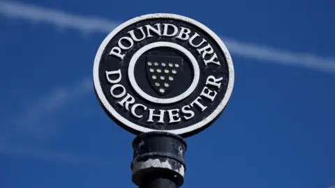 Reuters Poundbury sign