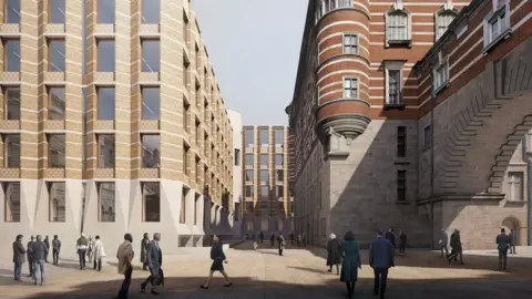Forbes Massie Studio/PA Artist's impression issued by UK Parliament of Richmond House
