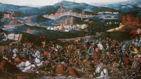 Royal Collection Trust / © His Majesty King Charles III 2024 The Battle of the Spurs