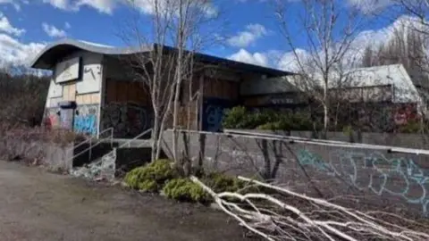 Brodie Planning Associates A photo of the former Jump Arena site.