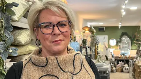 Samantha Gaudin, who runs the clothing and interior store, The Gooseberry Bush, says she does not yet know what the impact the year long roadworks project will have on her business