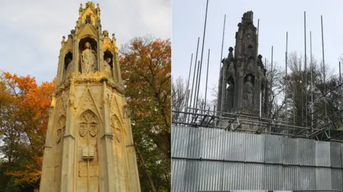 Northampton Borough Council/BBC The Eleanor Cross