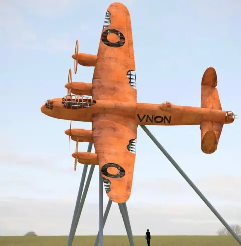 Bomber Gateway Trust Artist impression of sculpture