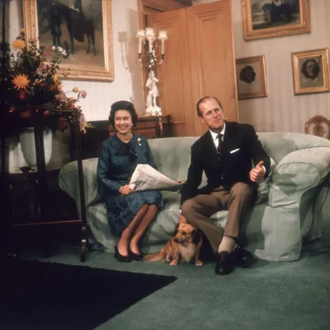 Getty Images The Queen and Prince Philip