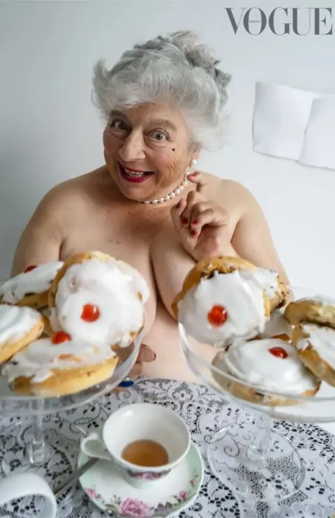 Tim Walker/Vogue Miriam Margolyes in Vogue