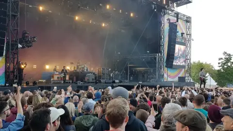 Stereophonics performing at the This Is Tomorrow music festival at Exhibition Park in 2019