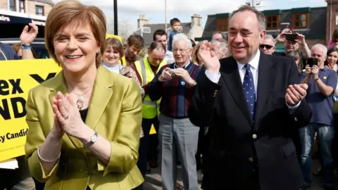 Reuters nicola sturgeon and alex salmond