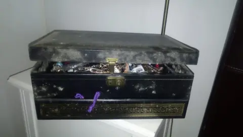 Supplied A mouldy jewellery box