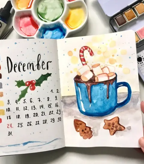 @dearannart A page from a bullet journal. Anna, Estonia