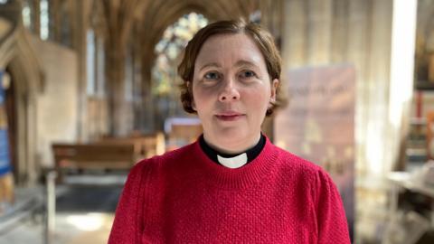 Rev Becky Lumley from St Mary's church in Beverley