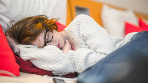 Getty Images girl sleeping