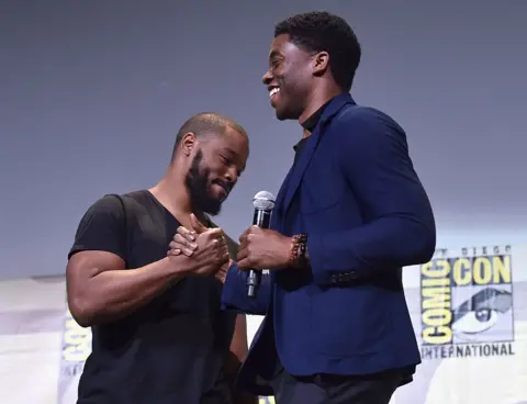 Getty Images The star and his director at the 2016 Comic-Con in San Diego