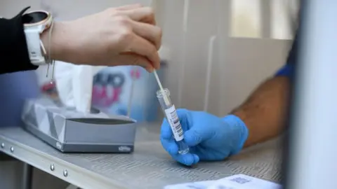 Getty Images Testing centre in Brockwell Park