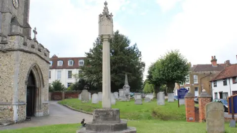 David Larkin War Memorial at St Michael's Church, Bishop's Stortford, Hertfordshire