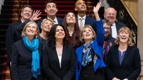 Getty Images The Independent Group MPs