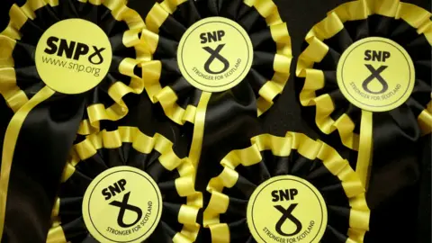 PA Media SNP rosettes