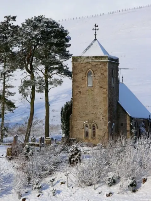 Glyn Booton Glyn Booton sent in this photo Roberton Village Church, near Biggar in South Lanarkshire, standing proud in the winter snow