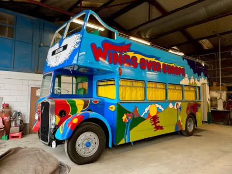 Martin Giles/BBC Wings over Europe bus