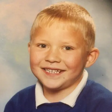 Jack Garner Jack, aged 6 in this photo, lost his sight when he was 11.