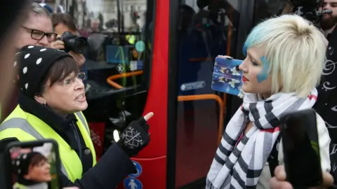 AFP Voters arguing about Brexit