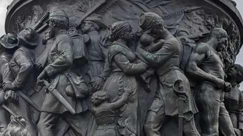 The Confederate memorial in Arlington National Cemetery