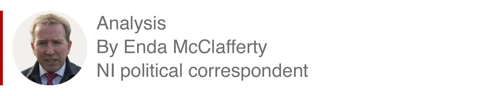 Analysis box by Enda McClafferty, NI political correspondent