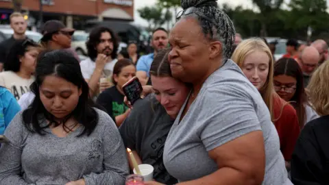 Getty Images Vigil in Allen, Texas