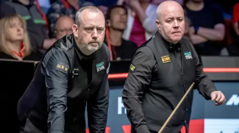 Mark Williams and John Higgins