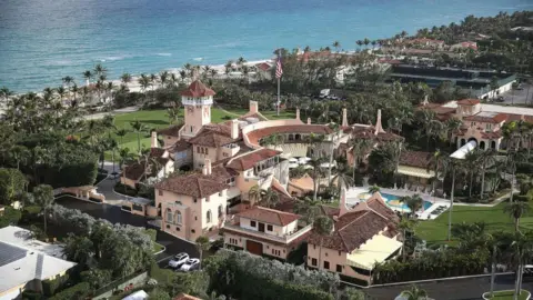 Getty Images Aerial view of the Mar-a-Lago Club