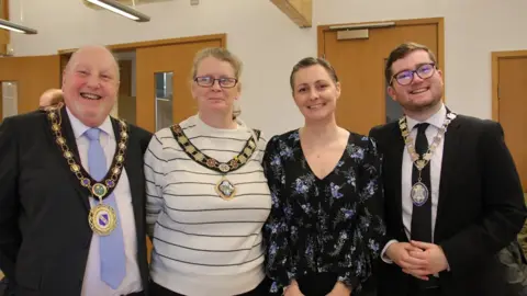 Stanwick Lakes A group of people smiling at the camera