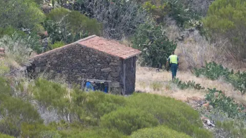 PA Media An outbuilding in the Tenerife national park