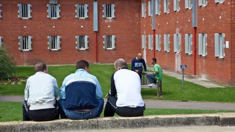 Getty Images: Inmates at HMP The Mount