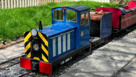 Croxteth Park Minature Railway locomotive