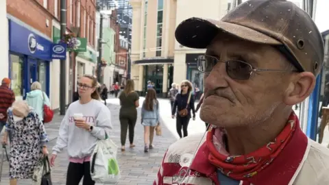 Photo of Peter Smith on Strand Street