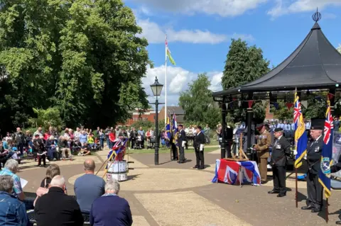 BBC Armed Forces Day parade in Hinckley