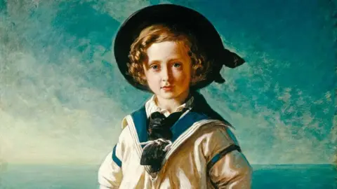 Royal Collection Trust/Her Majesty Queen Elizabeth Franz Xaver Winterhalter, King Edward VII when Albert Prince of Wales, 1846.