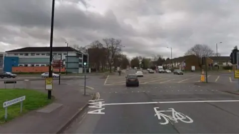 Google The crash scene