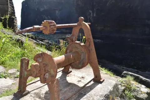 Fishing gear at Whaligoe Steps in Caitness