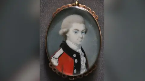 Manx National Heritage Miniature portrait of George Quayle
