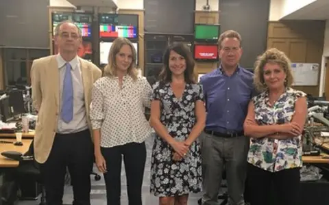 Edward Lucas, Kate McCann, Liz Kendall, Michael Portillo and Jan Ravens