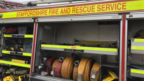A Staffordshire fire engine