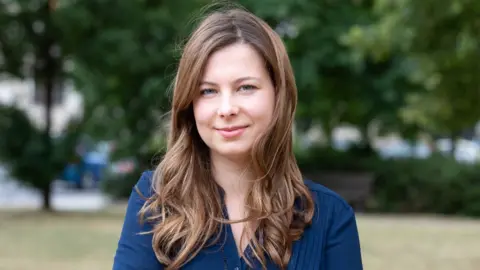 The Greens Jamila Schäfer, a member of the Bundestag for the German Greens